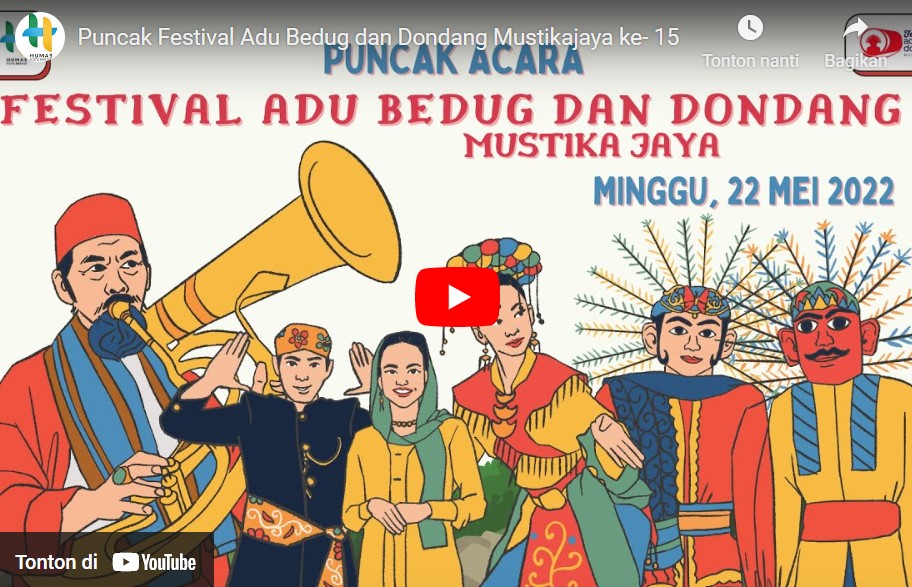 Puncak Festival Adu Bedug dan Dondang Mustikajaya ke- 15